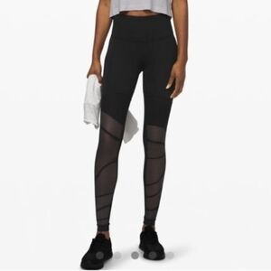 Lululemon Sheer Will 24 HR high rise tight leggings